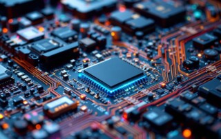 Computer,Parts,Close,Up.,Computer,Chip.,Technology